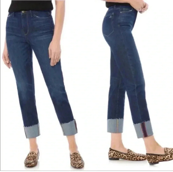 Sam Edelman the Mary Jane hi rise cropped jeans - Picture 1 of 6